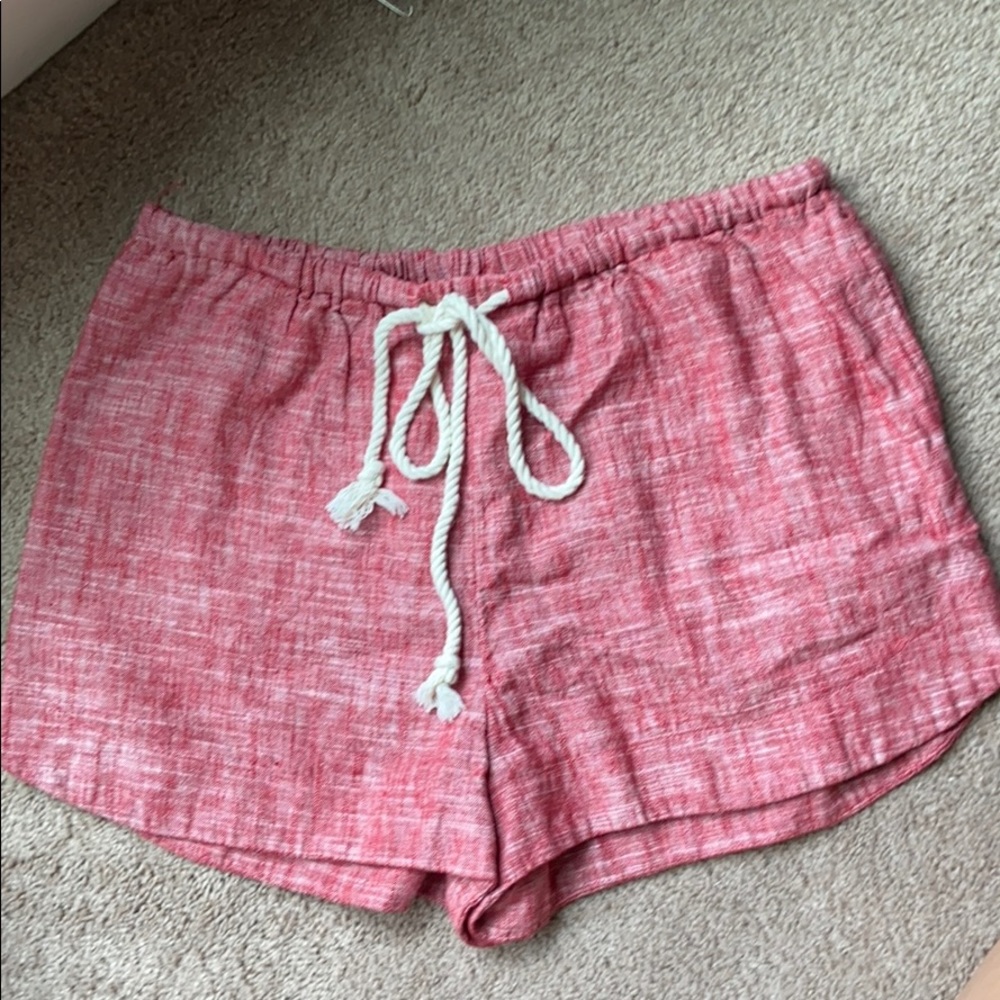 Comfy casual red shorts